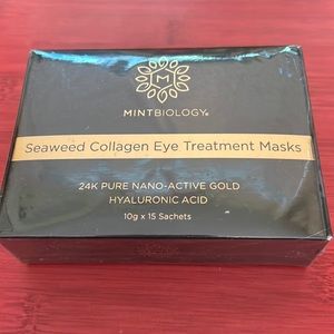 Mintbiology Seaweed Collagen Eye Treatment—new and unopened.